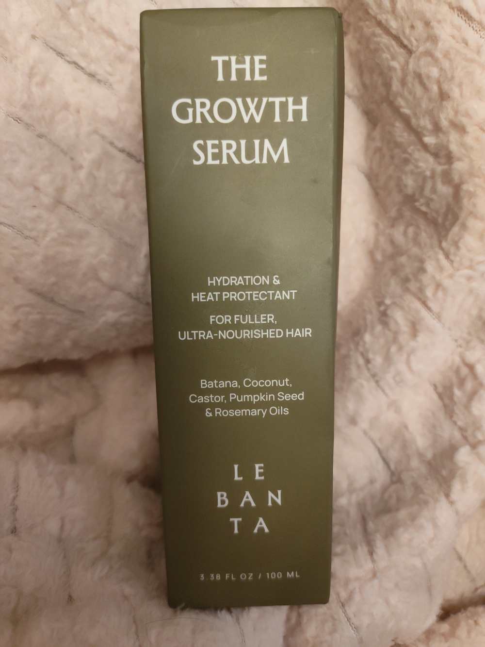 The Growth Serum — Olive Green Hair Hydration & Heat Protectant